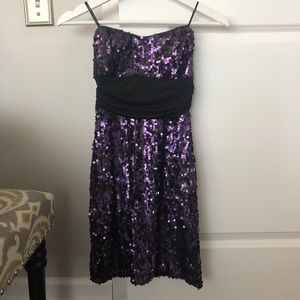 Sequined Cocktail Dress